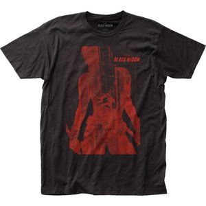 Marvel Black Widow Movie Silhouette T-Shirt